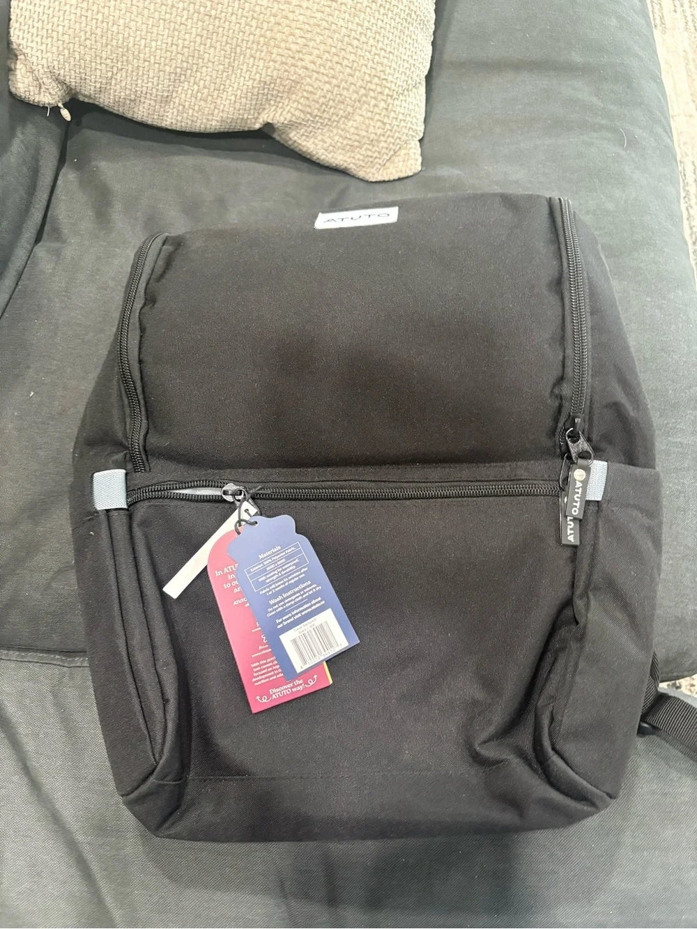 Black Men's Everyday Laptop Backpack